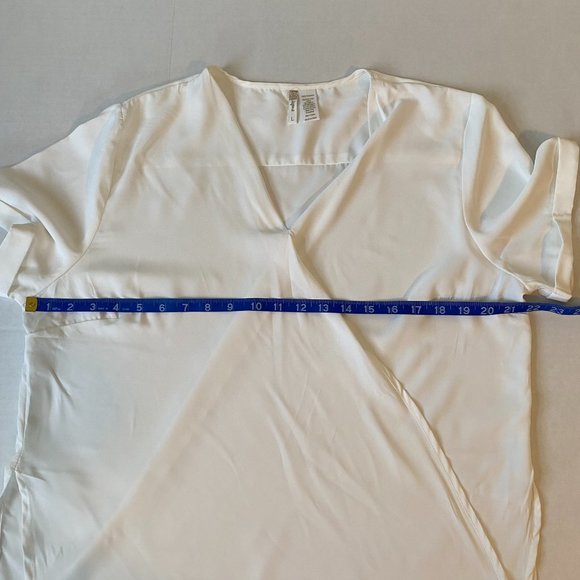 Japna Women's Drape Wrap Style Blouse - Picture 7 of 8